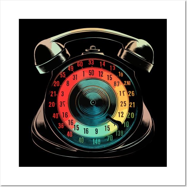 Retro Rotary Dial Wall Art by olegam